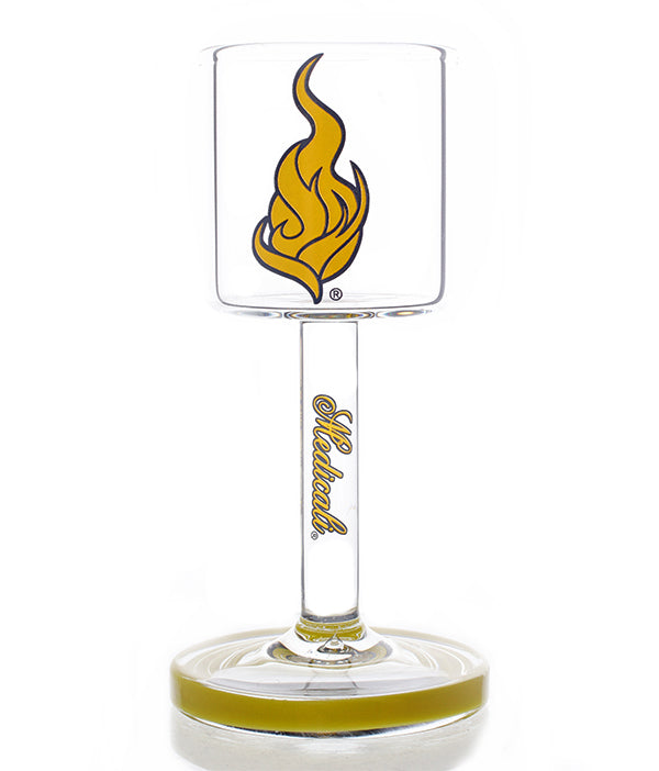 Yellow Medicali Wine Glass